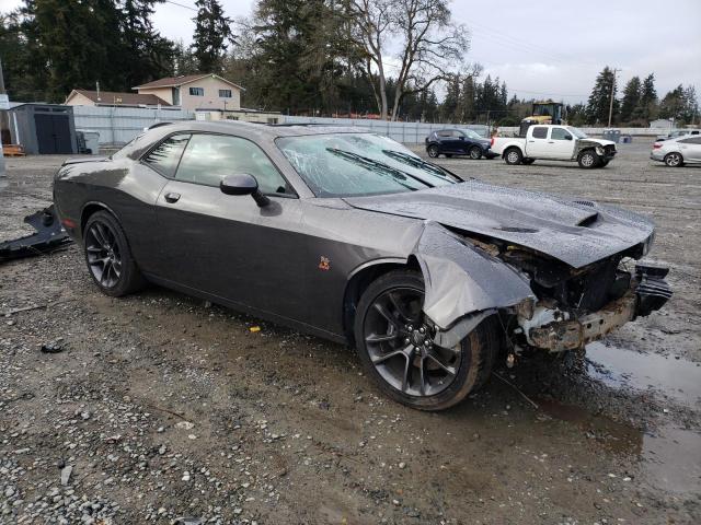 2C3CDZFJ7NH256987 - 2022 DODGE CHALLENGER R/T SCAT PACK CHARCOAL photo 4