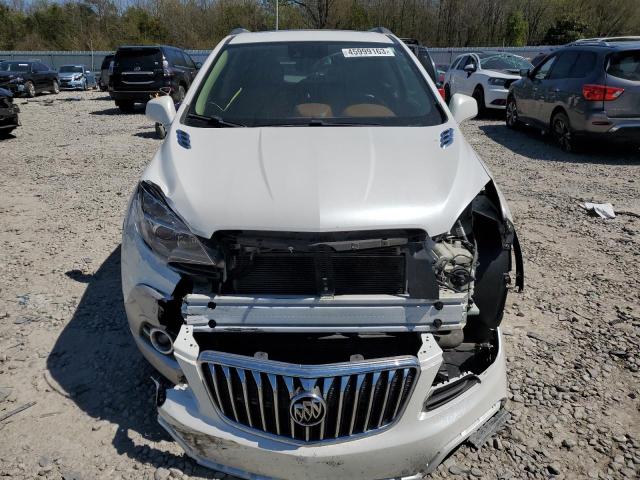 KL4CJDSB2DB208580 - 2013 BUICK ENCORE PREMIUM WHITE photo 5