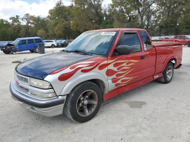 1GCCS19W3Y8227572 - 2000 CHEVROLET S TRUCK S10 RED photo 1