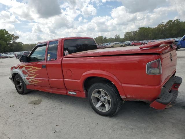 1GCCS19W3Y8227572 - 2000 CHEVROLET S TRUCK S10 RED photo 2