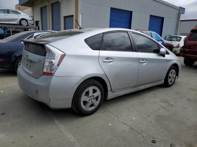 JTDKN3DUXA5218816 - 2010 TOYOTA PRIUS SILVER photo 3