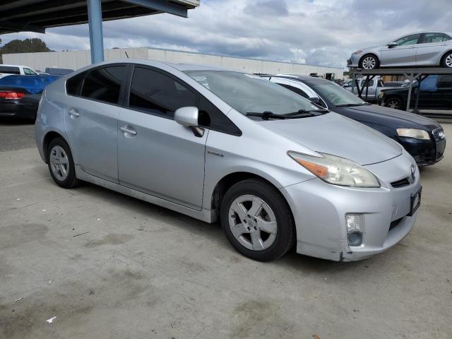 JTDKN3DUXA5218816 - 2010 TOYOTA PRIUS SILVER photo 4