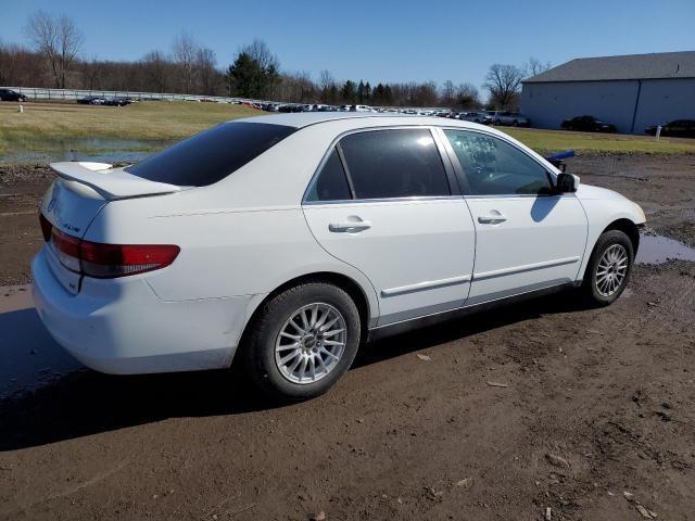 1HGCM56333A126207 - 2003 HONDA ACCORD LX WHITE photo 3