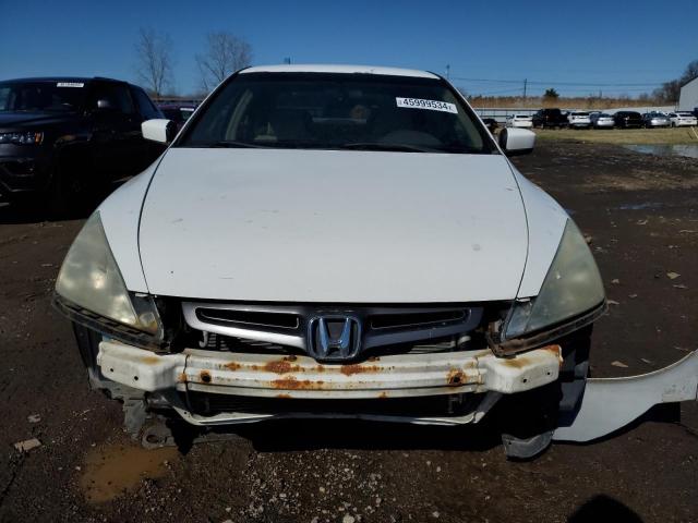 1HGCM56333A126207 - 2003 HONDA ACCORD LX WHITE photo 5