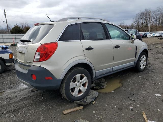 3GNAL2EK1ES564006 - 2014 CHEVROLET CAPTIVA LS BEIGE photo 3