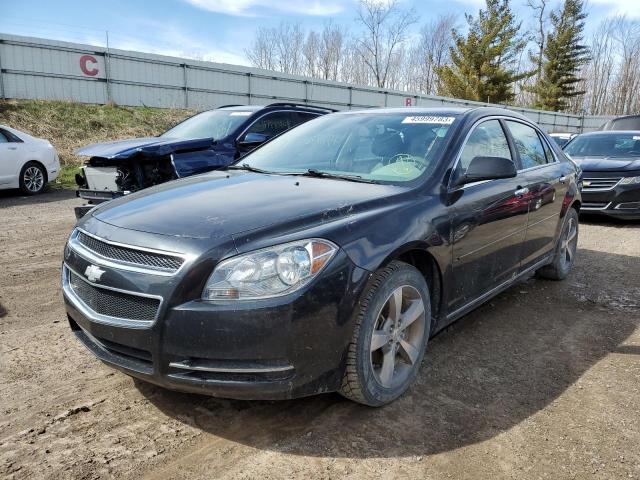 1G1ZC5E06CF185766 - 2012 CHEVROLET MALIBU 1LT BLACK photo 1