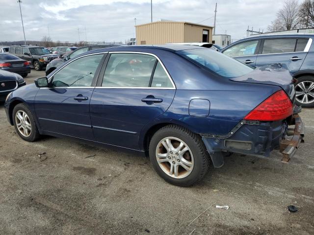 1HGCM56327A229107 - 2007 HONDA ACCORD SE BLUE photo 2