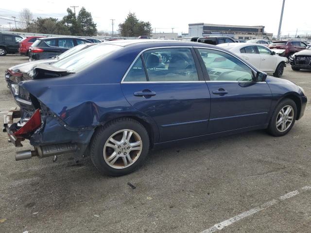 1HGCM56327A229107 - 2007 HONDA ACCORD SE BLUE photo 3