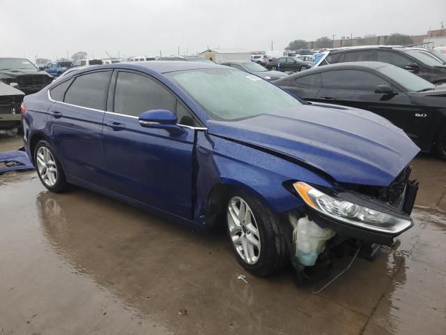 1FA6P0H77G5100459 - 2016 FORD FUSION SE BLUE photo 4