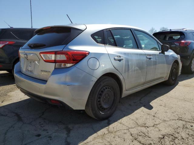 4S3GTAA61H1731783 - 2017 SUBARU IMPREZA SILVER photo 3