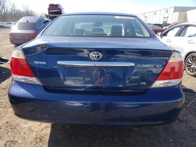 4T1BF30K65U107754 - 2005 TOYOTA CAMRY LE BLUE photo 6