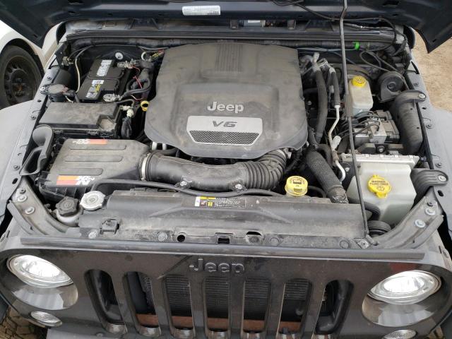 1C4BJWDG7HL592023 - 2017 JEEP WRANGLER U SPORT GRAY photo 12