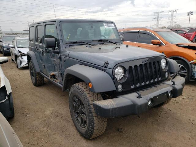 1C4BJWDG7HL592023 - 2017 JEEP WRANGLER U SPORT GRAY photo 4