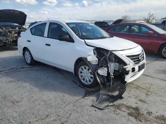 3N1CN7AP2FL950331 - 2015 NISSAN VERSA S WHITE photo 4