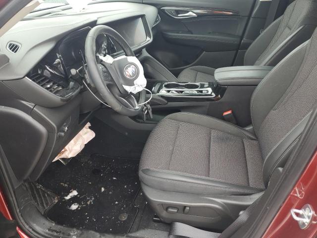 LRBFZMR45PD168117 - 2023 BUICK ENVISION PREFERRED წითელი ფოტო 7