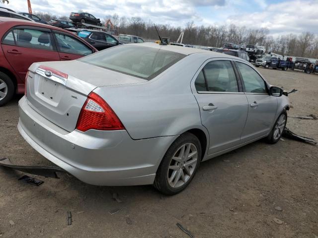 3FAHP0JAXAR324344 - 2010 FORD FUSION SEL SILVER photo 3