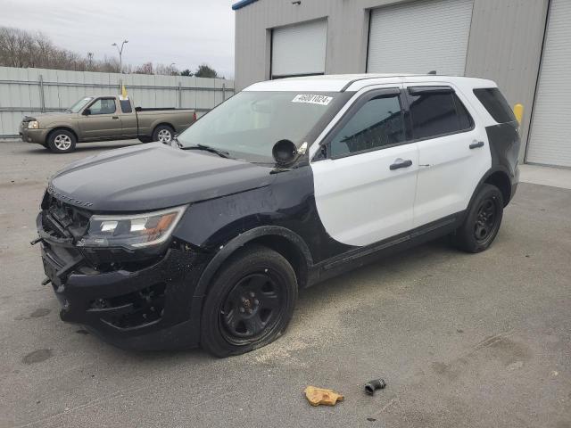 1FM5K8AT7KGB22285 - 2019 FORD EXPLORER POLICE INTERCEPTOR أبيض صورة 1