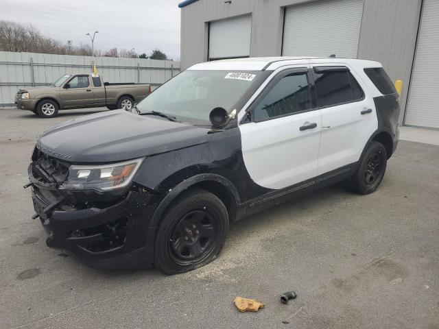 1FM5K8AT7KGB22285 - 2019 FORD EXPLORER POLICE INTERCEPTOR WHITE photo 1