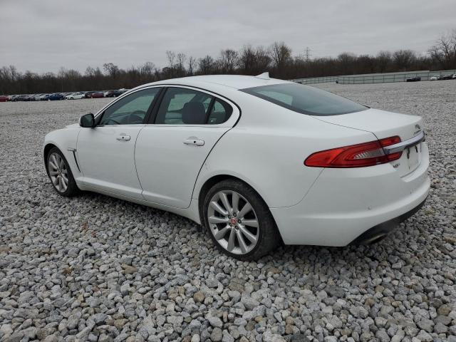 SAJWJ0EF9E8U17549 - 2014 JAGUAR XF WHITE photo 2