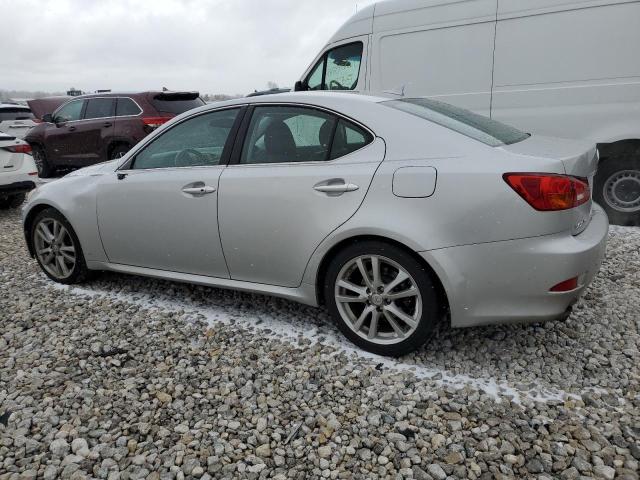 JTHBK262672051202 - 2007 LEXUS IS 250 SILVER photo 2