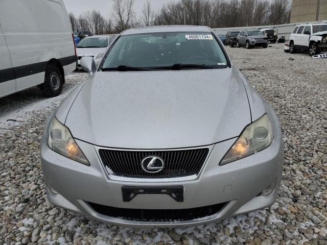 JTHBK262672051202 - 2007 LEXUS IS 250 SILVER photo 5