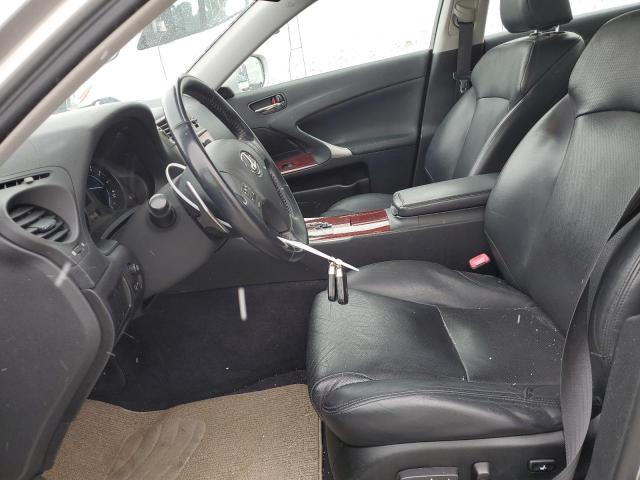 JTHBK262672051202 - 2007 LEXUS IS 250 SILVER photo 7