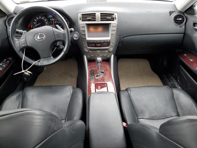 JTHBK262672051202 - 2007 LEXUS IS 250 SILVER photo 8