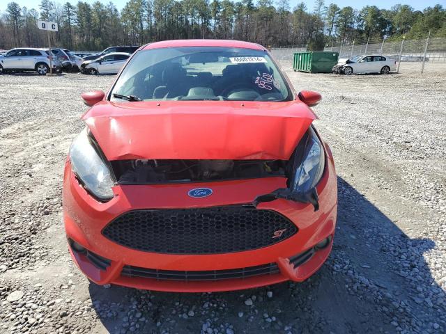 3FADP4GX1FM189602 - 2015 FORD FIESTA ST RED photo 5