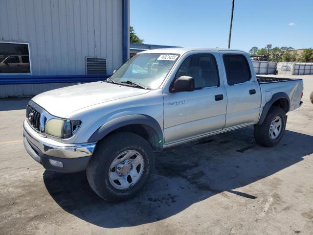 5TEGM92N74Z332376 - 2004 TOYOTA TACOMA DOUBLE CAB PRERUNNER SILVER photo 1