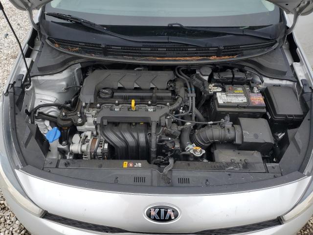 3KPA24AD9LE295800 - 2020 KIA RIO LX SILVER photo 11