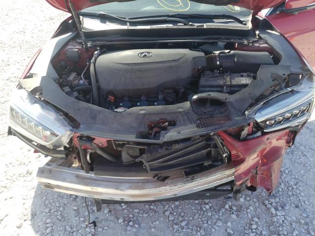 19UUB2F43KA010263 - 2019 ACURA TLX TECHNOLOGY RED photo 11