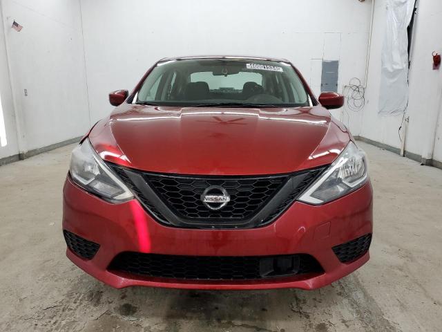 3N1AB7APXKY368328 - 2019 NISSAN SENTRA S RED photo 5