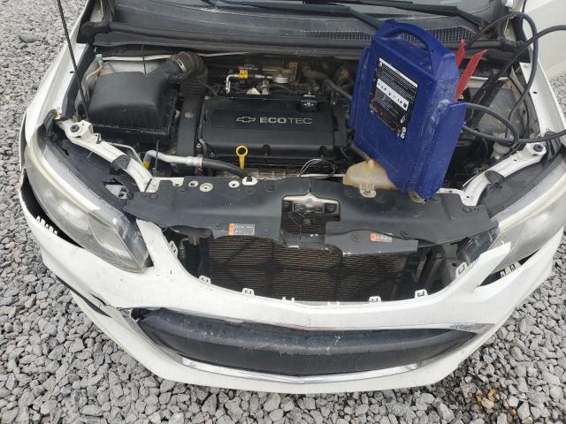 1G1JB5SH6H4160900 - 2017 CHEVROLET SONIC LS WHITE photo 11
