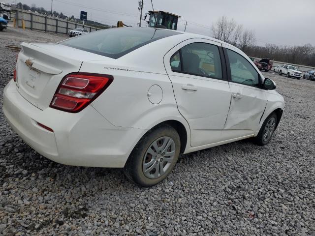 1G1JB5SH6H4160900 - 2017 CHEVROLET SONIC LS WHITE photo 3