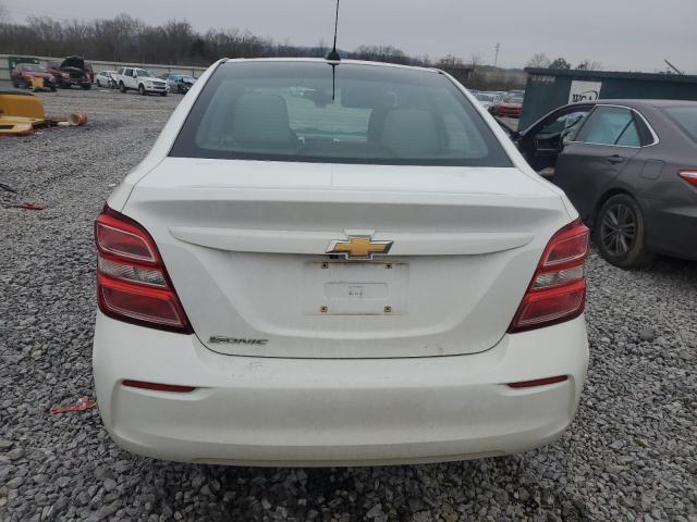 1G1JB5SH6H4160900 - 2017 CHEVROLET SONIC LS WHITE photo 6
