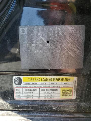 1G1ZG5E75CF175215 - 2012 CHEVROLET MALIBU LTZ შავი ფოტო 12