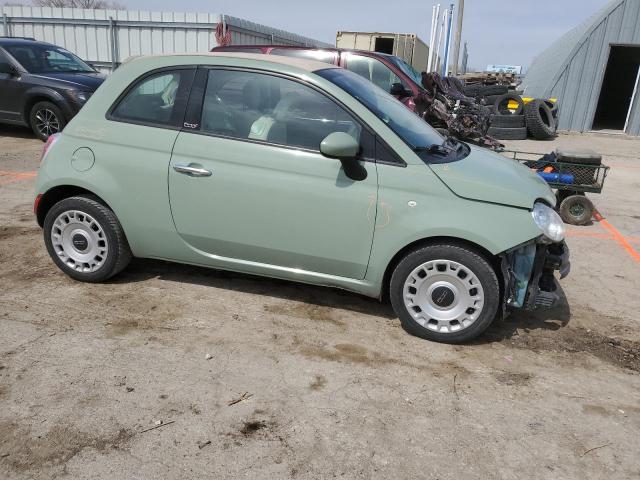 3C3CFFDR6DT635972 - 2013 FIAT 500 POP GREEN photo 4