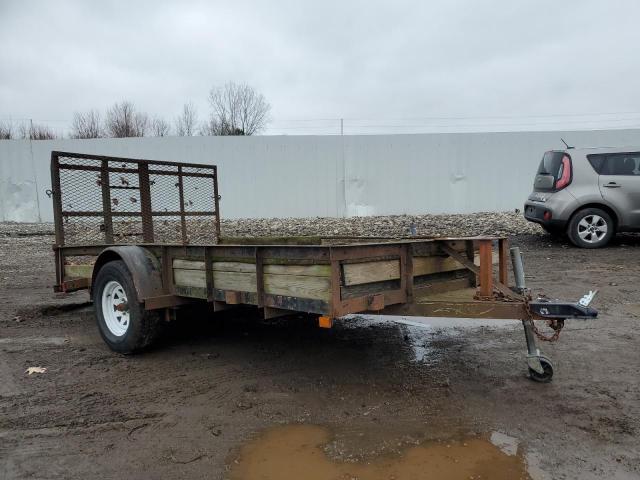 168FS1217LT001950 - 1990 UTILITY TRAILER BROWN photo 1