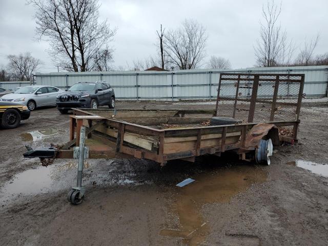 168FS1217LT001950 - 1990 UTILITY TRAILER BROWN photo 2