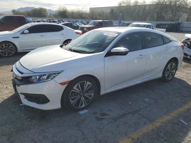 19XFC1F75GE002582 - 2016 HONDA CIVIC EXL WHITE photo 1