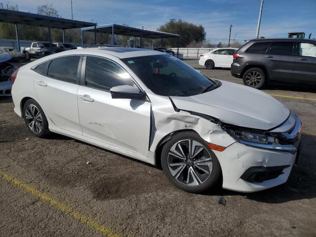 19XFC1F75GE002582 - 2016 HONDA CIVIC EXL WHITE photo 4