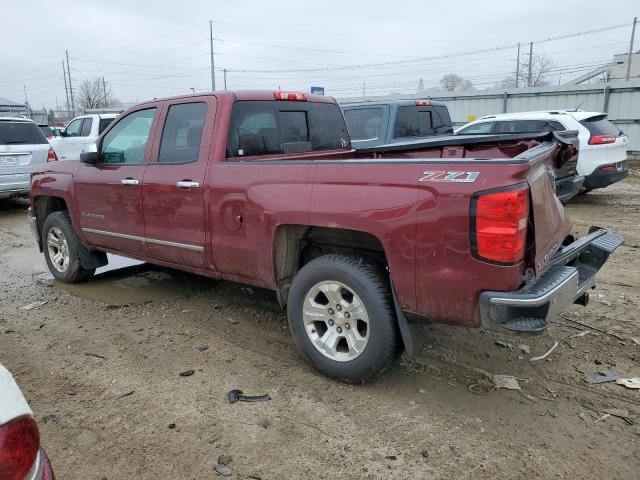 1GCVKSEC5EZ101830 - 2014 CHEVROLET SILVERADO K1500 LTZ BURGUNDY photo 2