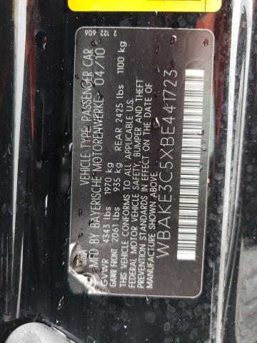 WBAKE3C5XBE441723 - 2011 BMW 328 I BLACK photo 12