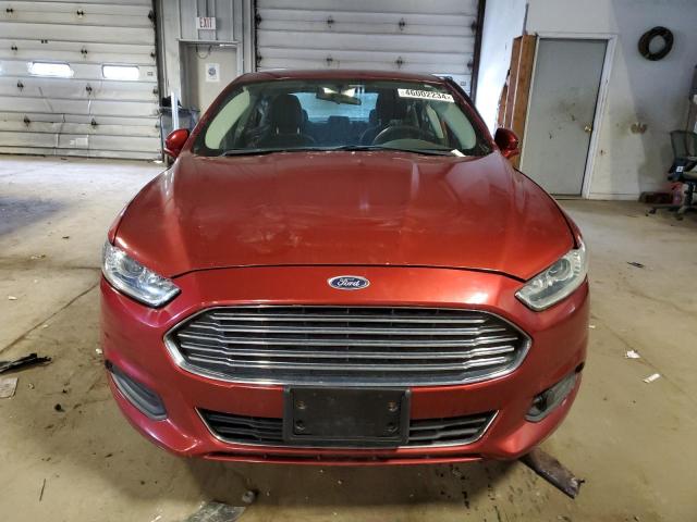 3FA6P0LU6DR344075 - 2013 FORD FUSION SE HYBRID RED photo 5