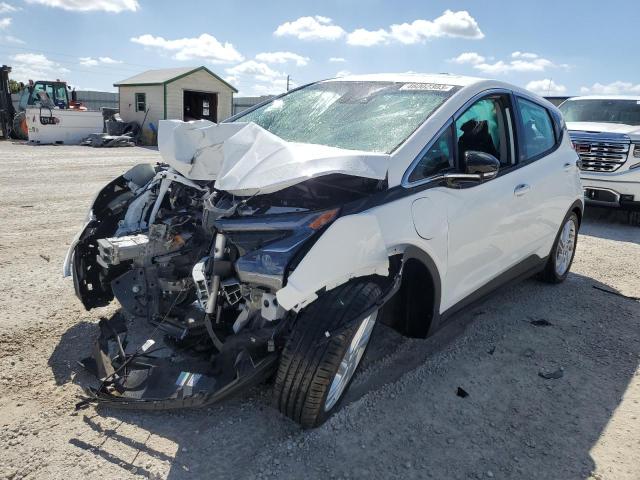 1G1FW6S01P4123195 - 2023 CHEVROLET BOLT EV 1LT WHITE photo 1