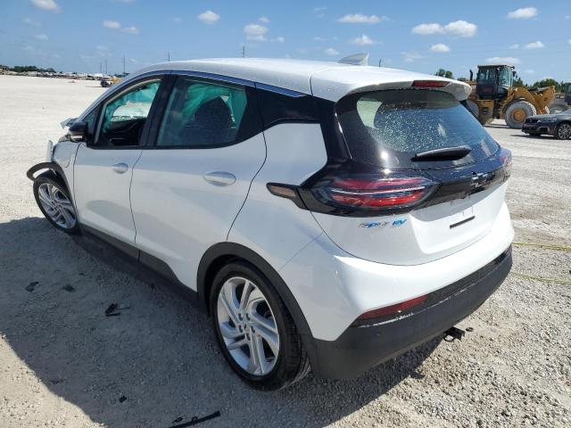 1G1FW6S01P4123195 - 2023 CHEVROLET BOLT EV 1LT WHITE photo 2