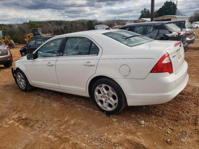 3FAHP0HA9AR201298 - 2010 FORD FUSION SE WHITE photo 2