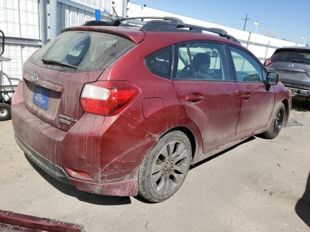 JF1GPAL67CH224832 - 2012 SUBARU IMPREZA SPORT PREMIUM RED photo 3