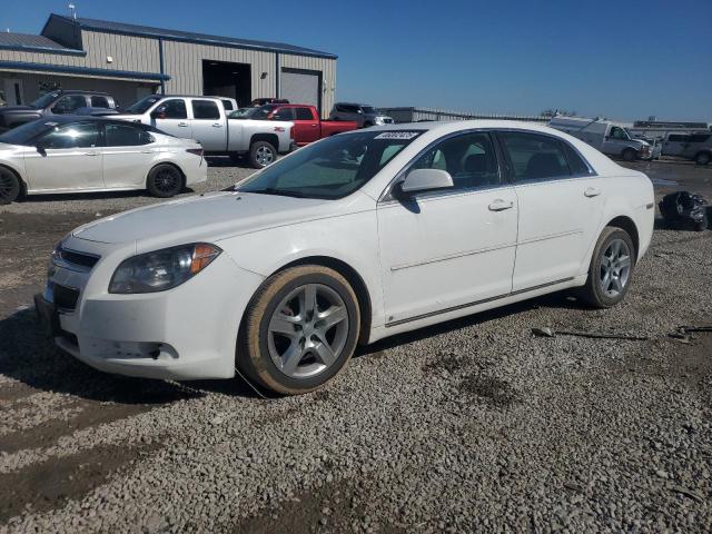 1G1ZH57B49F155190 - 2009 CHEVROLET MALIBU 1LT WHITE photo 1