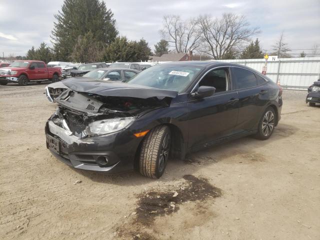 2HGFC1F71HH641419 - 2017 HONDA CIVIC EXL BLACK photo 1